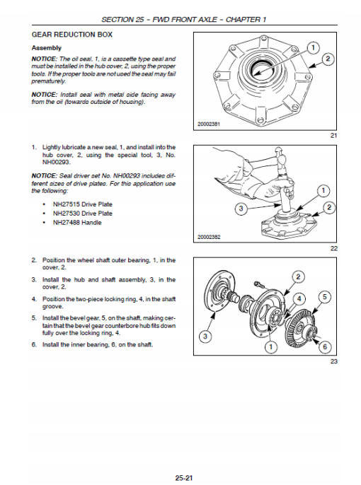 New Holland Boomer 8N Tractor Service Manual - Image 3