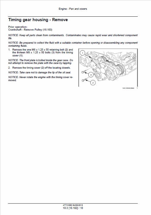 CNH L3AL, L3BL Tier 3 Engine Service Manual - Image 4