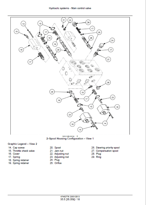 Case 521F Wheel Loader Service Manual - Image 5