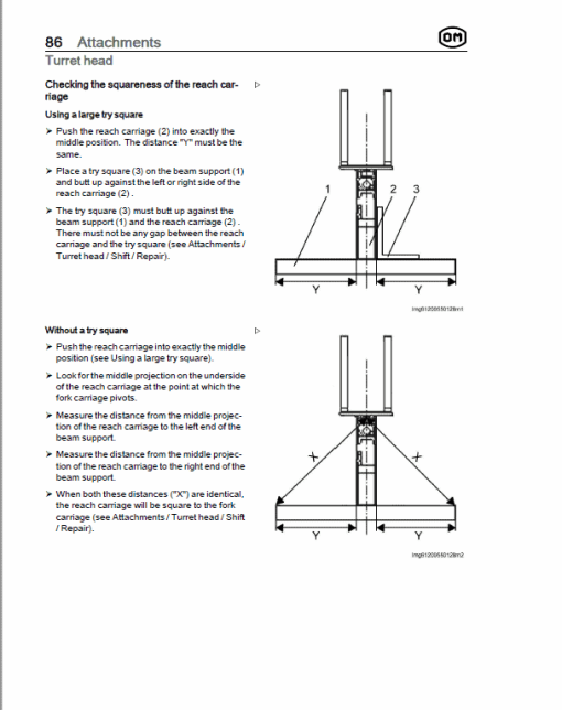 OM Pimespo XNA ac - Generation 3 48v Side Loader Workshop Repair Manual - Image 3