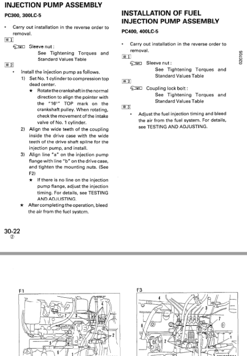 Komatsu PC300-5, PC300LC-5, PC300HD-5 Excavator Service Manual - Image 6