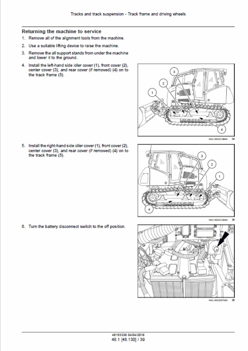 Case 650M Crawler Dozer Service Manual - Image 4