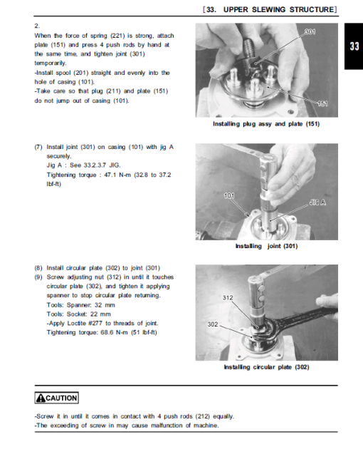 Kobelco ED160-3 Hydraulic Excavator Repair Service Manual - Image 4