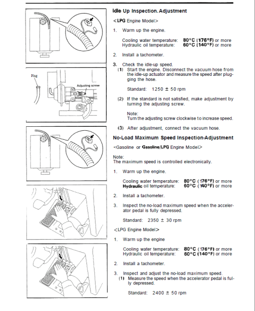 Toyota 6FGU33, 6FGU35, 6FGU40, 6FGU45, 6FGAU50 Forklift Repair Manual - Image 4