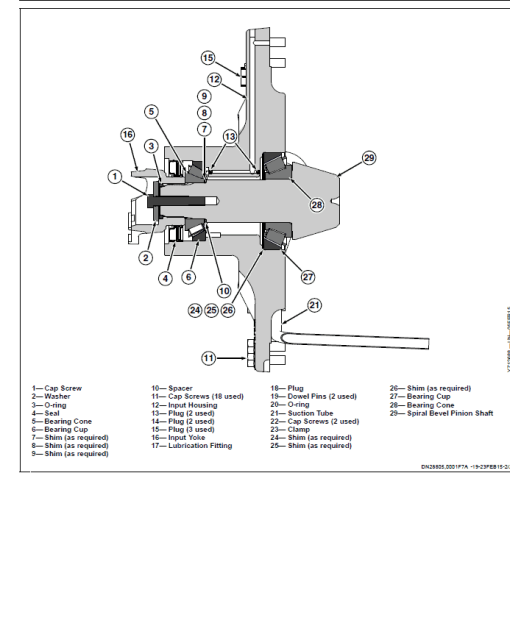 John Deere TeamMate V 1700 Series Outboard Planetary Axles Component Technical Manual (CTM129419) - Image 4