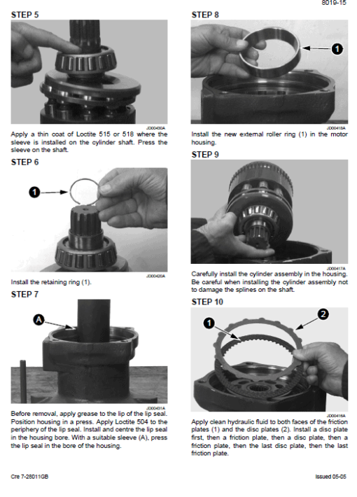 Case CX210, CX230 and CX240 Excavator Service Manual - Image 4