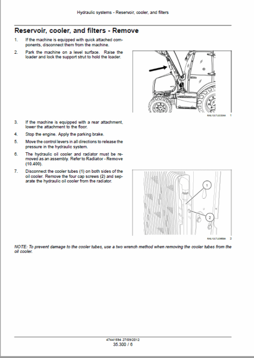 Case 570NXT Loader Service Manual - Image 4