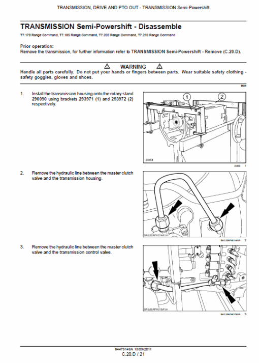 New Holland T7.170, T7.185, T7.200 Tractor Service Manual - Image 5