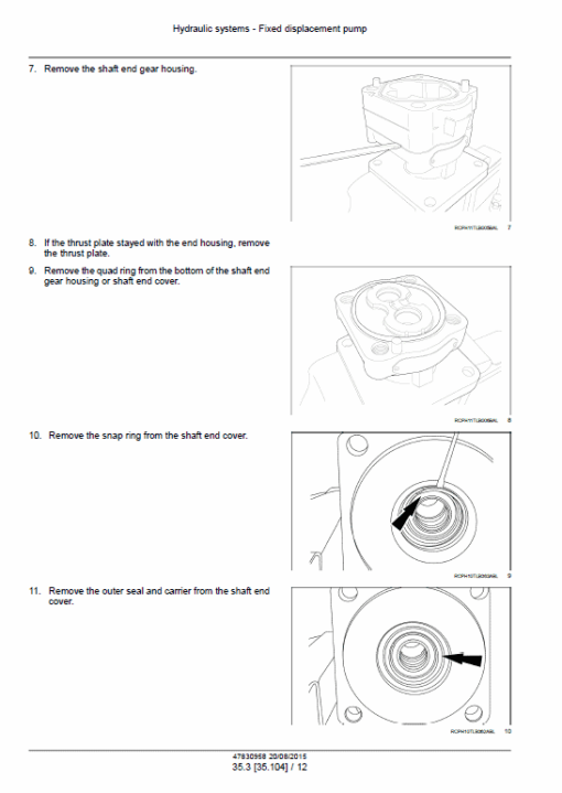 Case 580N, 580SN WT, 580SN, 590SN Backhoe Loader Service Manual - Image 4