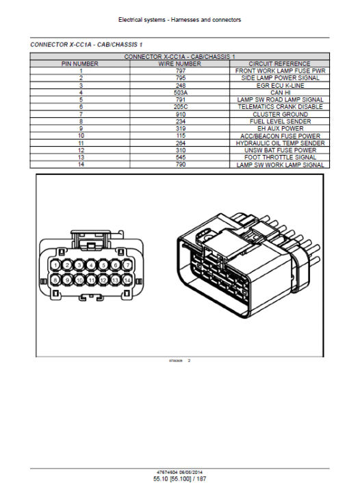 Case TR320, TV380 Track Loader Service Manual (Tier 4A) - Image 3