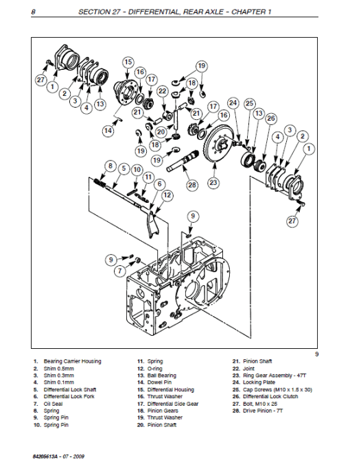 New Holland T1560, T1570 Tractors Service Manual - Image 4