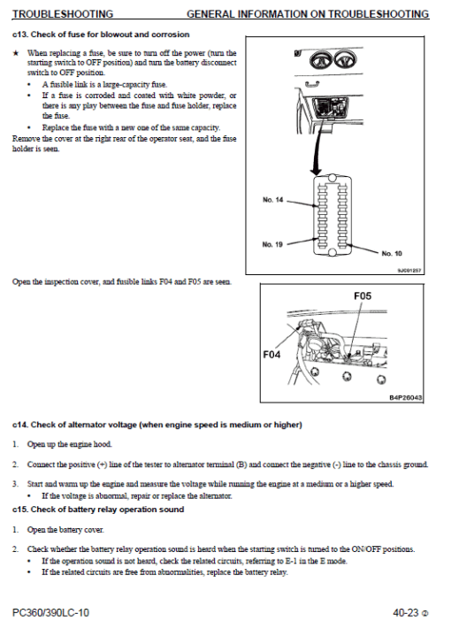 Komatsu PC360LC-10, PC390LC-10 Excavator Service Manual - Image 5