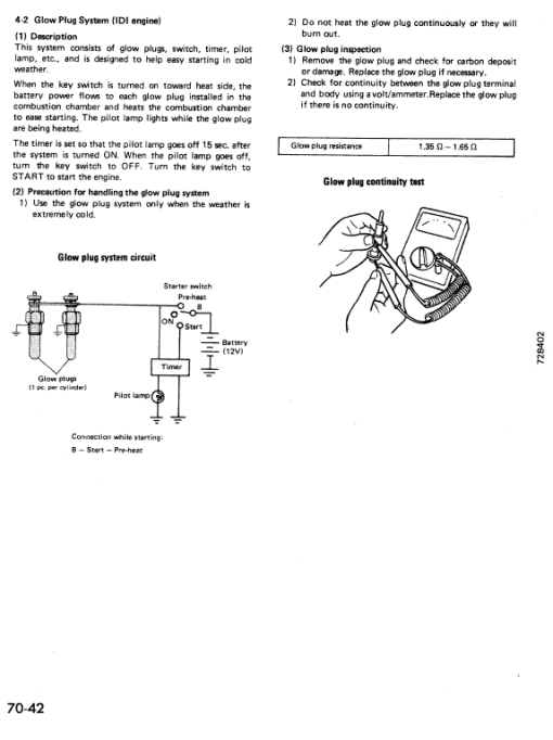 Komatsu 72-2, 75-2, 78-1, 84-2 Series Engine Manual - Image 4