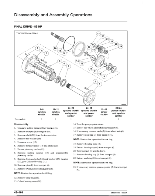 Challenger MT315B, MT325B, MT335B, MT345B Tractor Service Manual - Image 4