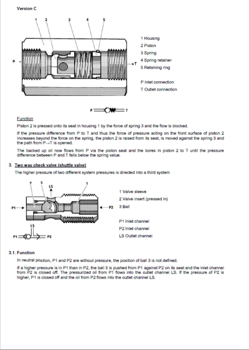 Liebherr LR 614 Crawler Dozer Repair Service Manual - Image 4