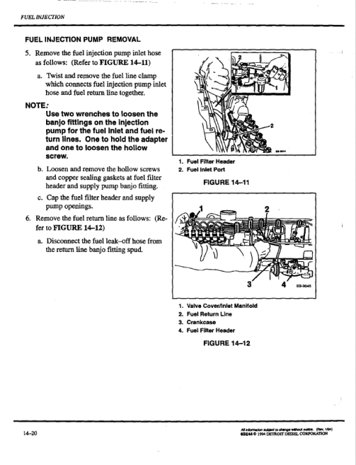 Detroit Series 40 Diesel Engine Repair Service Manual - Image 4