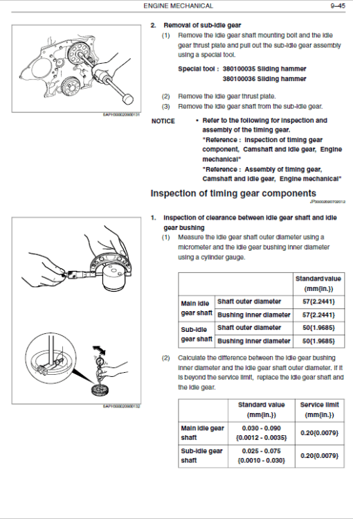 Hino J08E-TM Engine Workshop Service Manual - Image 4