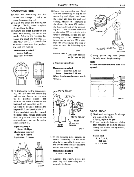 Nissan PD6, PD6T Engine Workshop Service Manual - Image 4