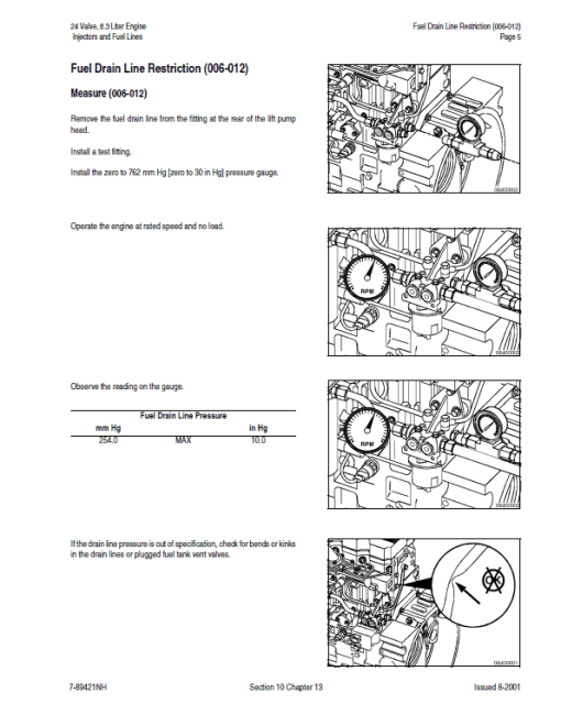 Cummins 24 Valve, 8.3 Liter Engine Service Manual - Image 4