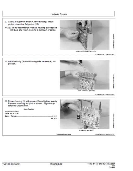 John Deere 444J, 544J, 624J Loader Technical Manual (SN. before 611274) - Image 4