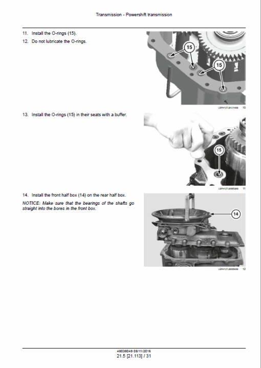 New Holland B95C, B95C TC, B95C LR Backhoe Loader Service Manual - Image 4