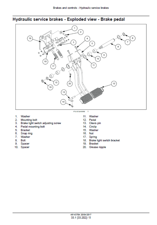 New Holland B80B Backhoe Loader Service Manual - Image 4