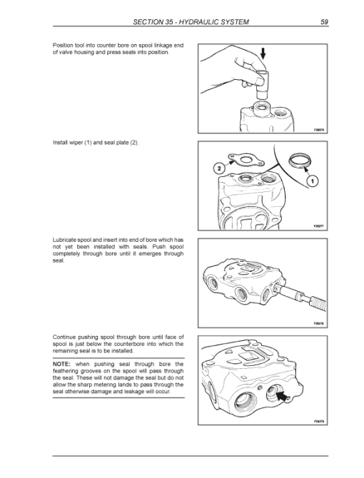 New Holland B95, B95 TC, B95 LR, B110, B115 Backhoe Loader Service Manual - Image 4