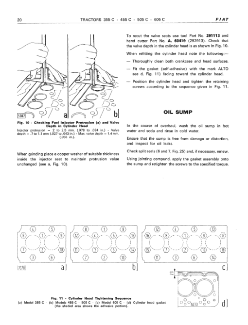 Fiat 355C, 455C, 505C, 605C Crawler Tractor Service Manual - Image 4