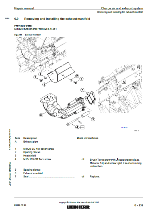 Liebherr D9508 A7-03 Engine Service Manual - Image 4