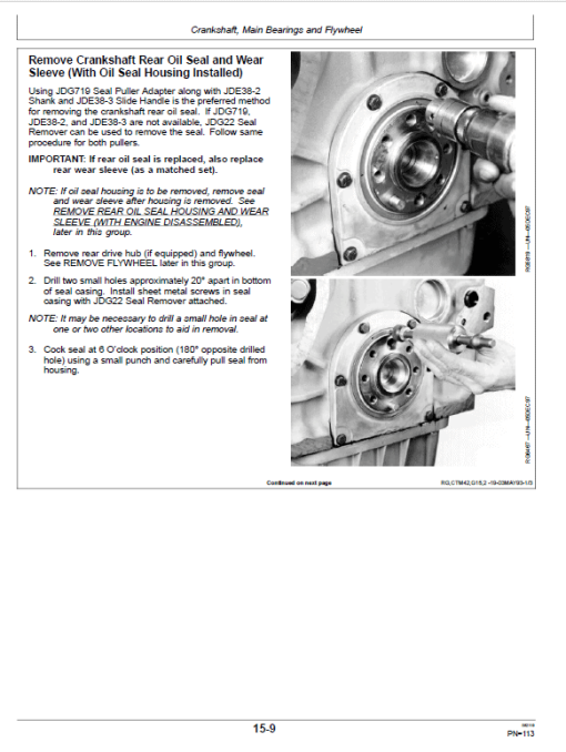 John Deere 6076 Diesel Engines Component Technical Manual (CTM42) - Image 4