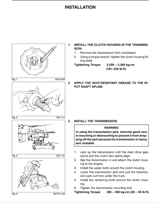 Hino Truck FD2J, FE2J, SG1J Year 2003 Repair Manual (FD, FE, SG) - Image 4