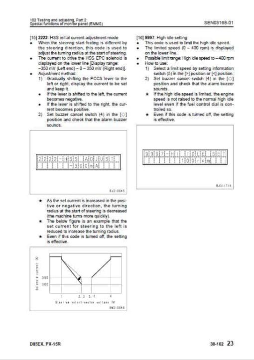 Komatsu D85EX-15R, D85PX-15R Dozer Service Manual - Image 4