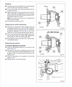 Repair Manual, Service Manual, Workshop Manual