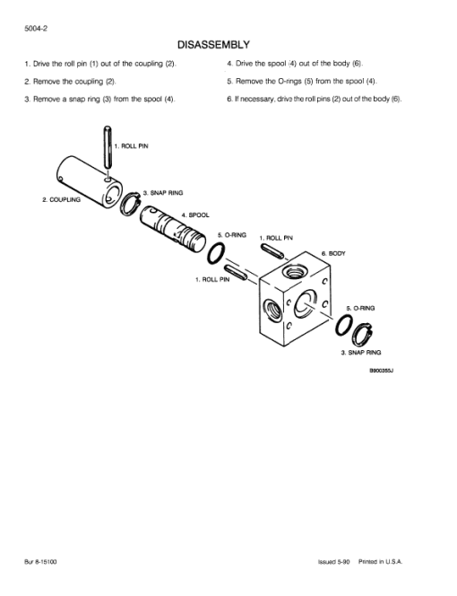 Case 1085C Excavator Service Manual - Image 4