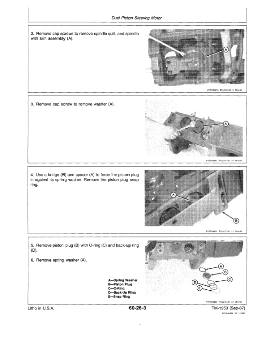 John Deere 4050, 4250, 4450 Tractors Repair Technical Manual - Image 5