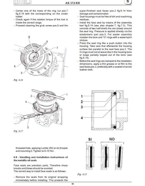 Manitou MHT 7140, MHT 10160, MHT 10210L M Series Telehandler Repair Manual - Image 5