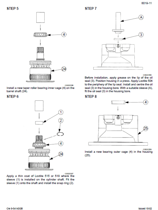 Case CX460 Excavator Service Manual - Image 4