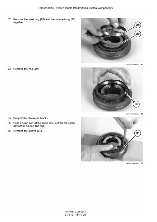 New Holland B110C, B110C TC, B115C TC Backhoe Loader Service Manual - Image 2