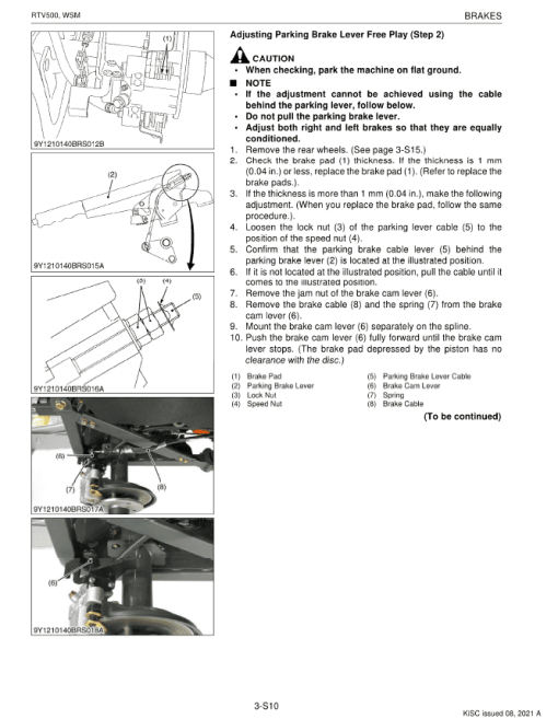 Kubota RTV500 Utility Vehicle Workshop Service Manual - Image 4