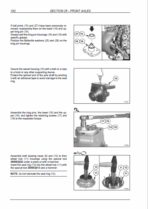 New Holland LB75.B, LB90.B, LB95.B, LB110.B, LB115.B Backhoe Service Manual - Image 4