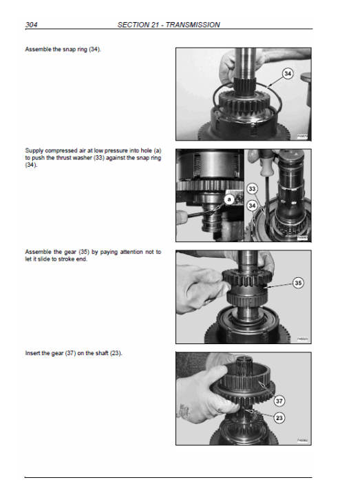 New Holland B90B, B95B, B95 BLR, B95 TC Backhoe Loader Service Manual - Image 4