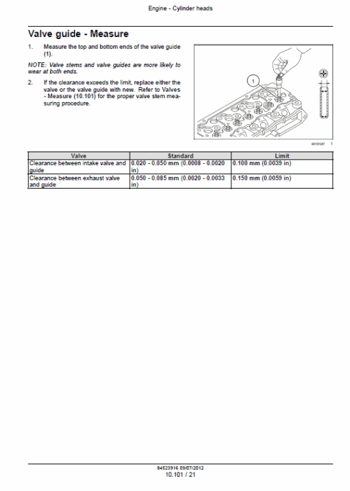 S3L2 Engine Repair Service Manual - Image 4