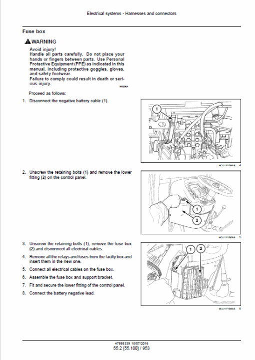 New Holland T4030F, T4040F, T4050F, T4060F Tractor Service Manual - Image 4