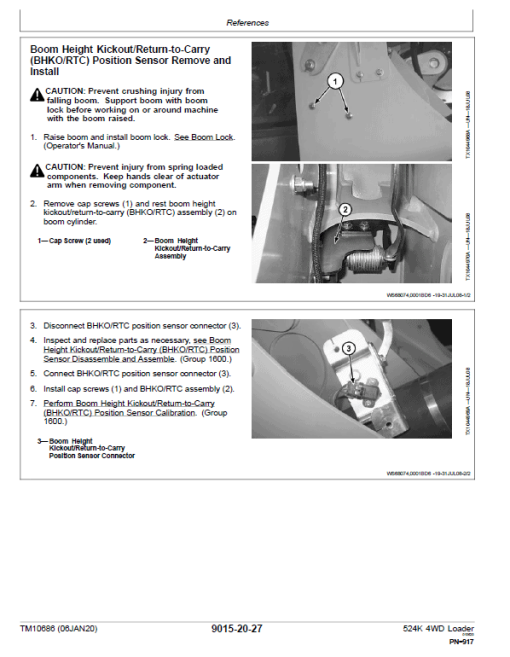 John Deere 524K 4WD Loader Engine 6068HDW74 T3 Technical Manual (SN. before 642245) - Image 4