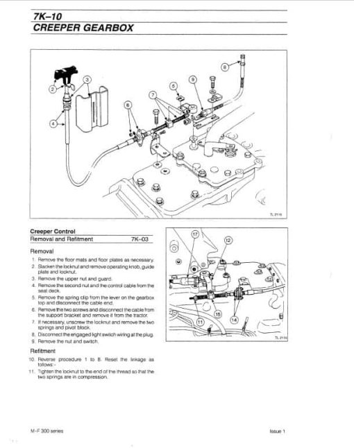 Massey Ferguson MF 340, MF 342, MF 350, MF 352 Tractor Service Manual - Image 4