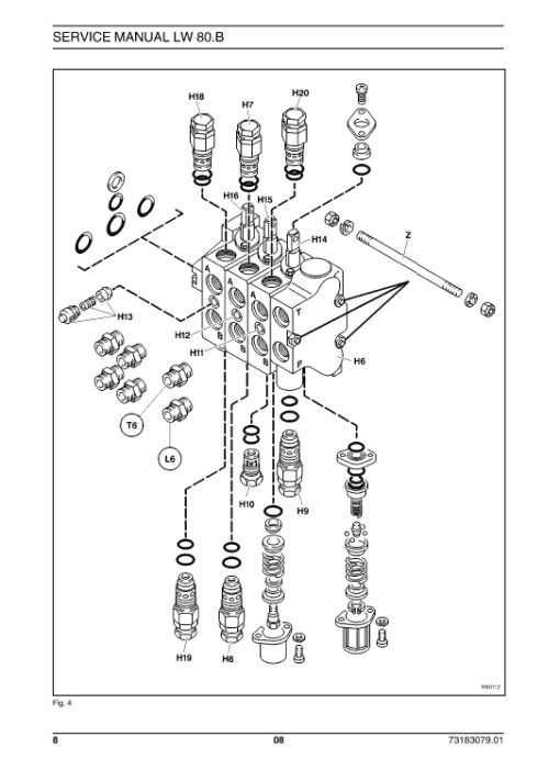 New Holland LW80.B Wheel Loaders Service Manual - Image 5