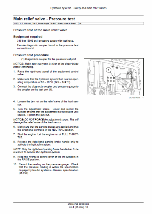 Case 1150L Crawler Dozer Service Manual - Image 4