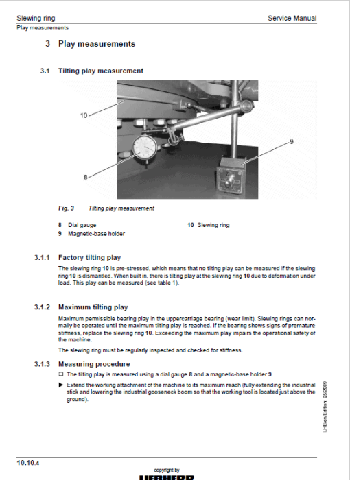 Liebherr A900C ZW Litronic Excavator Service Manual - Image 4