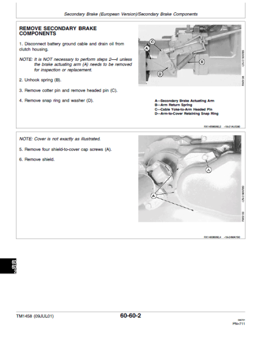 John Deere 4055, 4255, 4455 Tractors Repair Technical Manual - Image 4