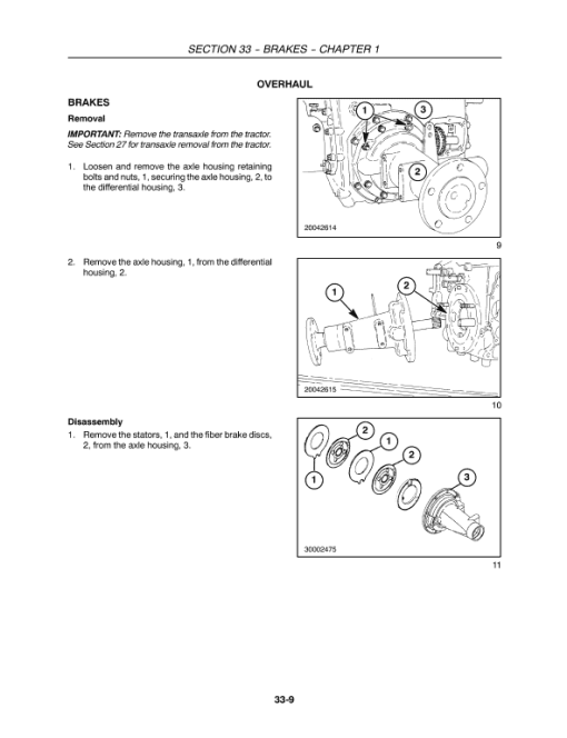 New Holland 1020 Boomer, 1025 Boomer, 1030 Boomer Tractor Repair Service Manual - Image 4